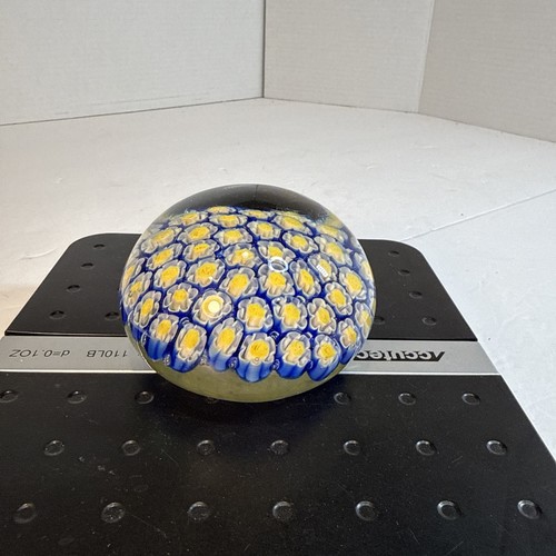 Large millefiori art glass - large,