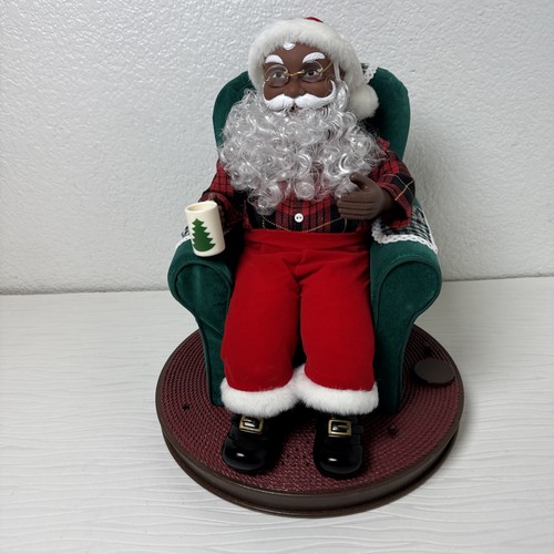 Rare avon santa african - avon,
