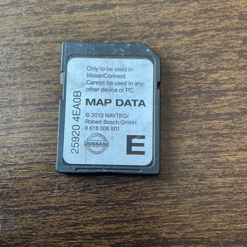 Genuine nissan map data - map,