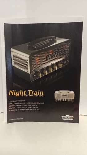 Vox night train amplifier - night,