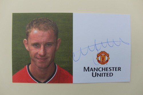 2000 nicky butt signed - nicky,
