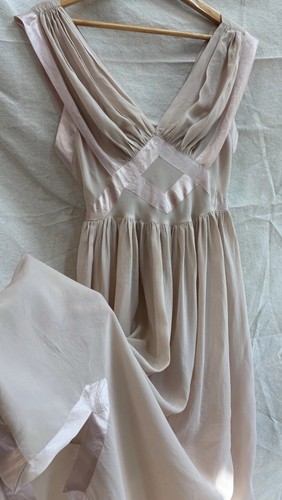 Vintage 1930s silk slip - silk,