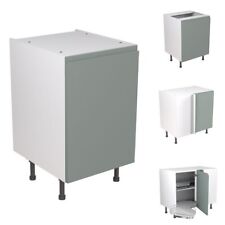 JPull Matt Sage Green Kitchen Base Units Soft Close All Sizes Flat Pack Kitchen 