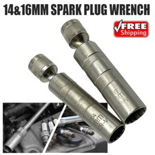2PCS 14+16mm Spark Plug Socket