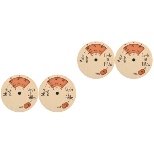 Wooden circle fifths - wooden,
