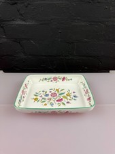 Minton Haddon Hall Rectangle Vegetable Serving Dish 8.75" x 6.75"