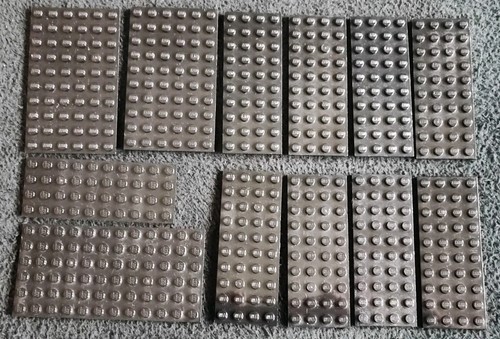 Lego black plates bundle - black,