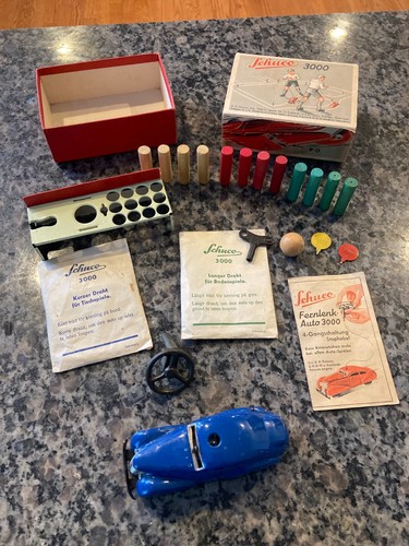 Vintage schuco tin clockwork - vintage,