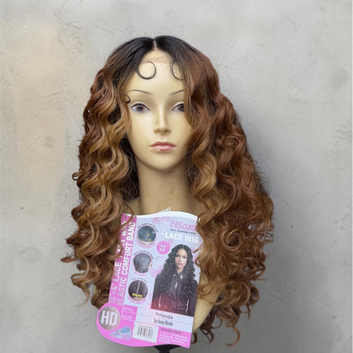 Blissource lace wig yalonda - lace, om