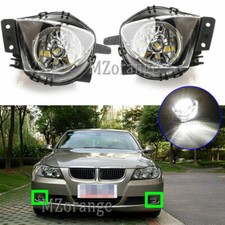 2x Front LED Fog Light Lamp For BMW 3 Series E90 E91 Saloon Estate 2005-2008 UK