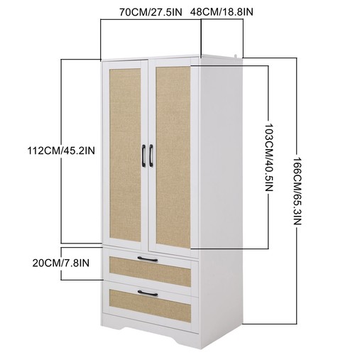 Door with drawer wooden - with, 2