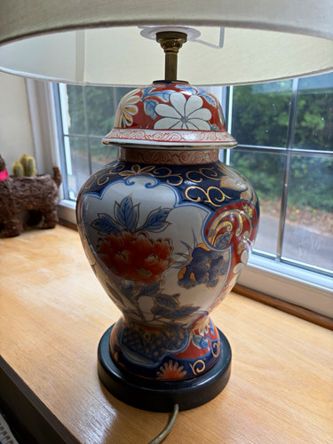 Large imari style porcelain - style,