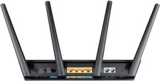 * ASUS DSL-AC68VG Wireless DSL Modem Router Dual Band 2.4GHz/5GHz Black/Red