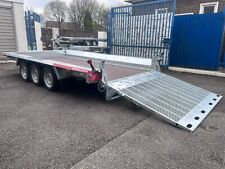 NEW HEAVY DUTY Plant Digger Dumper Trailer 4m x 1.8m 13ft x 6ft  3500KG 4500+vat