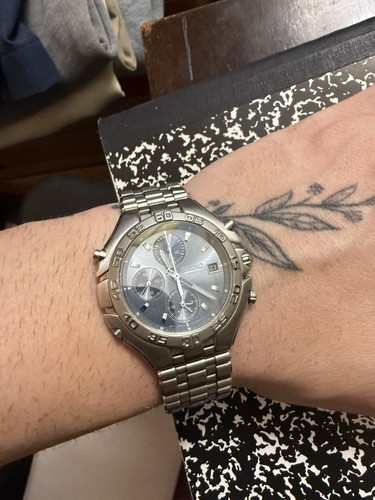 Seiko chronograph watch 100m