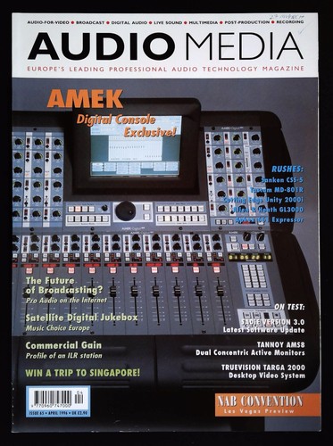 Audio media magazine april - audio,