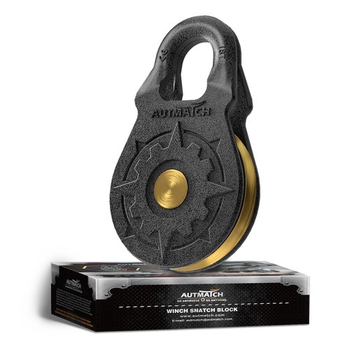 Autmatch winch snatch block - winch,