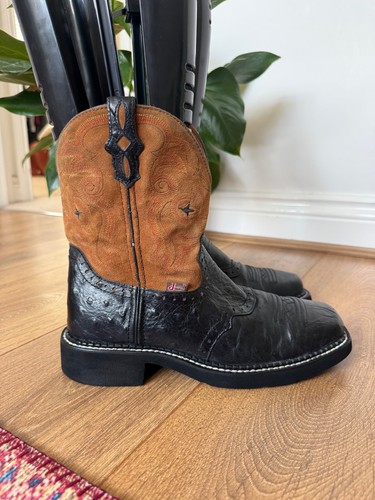 Vintage justin western cowboy - vintage,