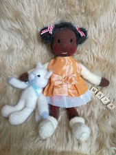 Knitted Waldorf Doll with