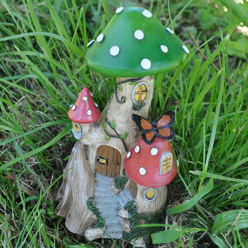 Fairy garden mushroom tree - garden,