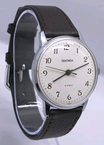 Vtg 1970s sekonda chrome cased - 1970s,