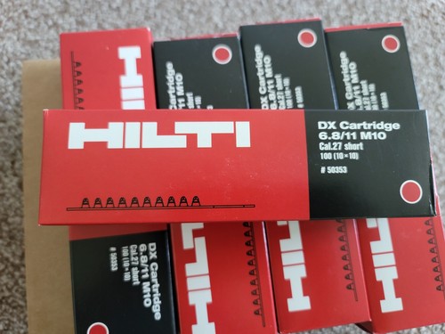 Hilti red cartridges for - cartridges,