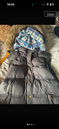 Jack wills grey puffer jacket - grey,