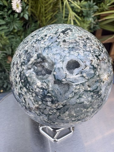 Large moss agate crystal - moss,