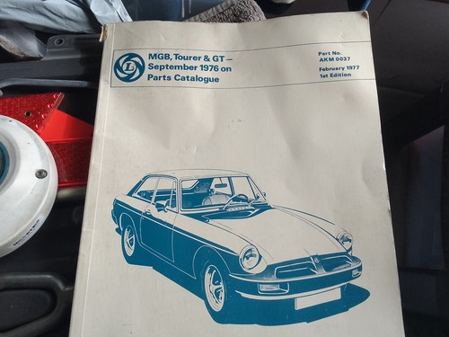Mgb factory parts - mgb,