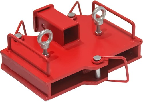 Duty forklift trailer hitch - duty,