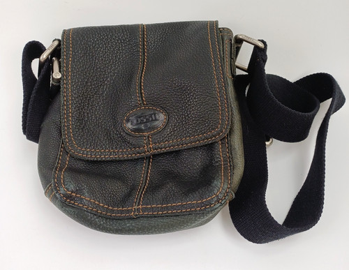 Fossil black leather - fossil,