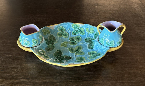 Antique george jones - george, majolica