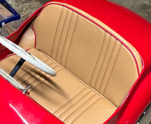 Austin j40 custom seat trim - custom,