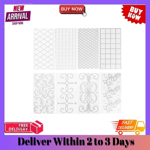 8pcs embossing mat fondant - 8pcs,