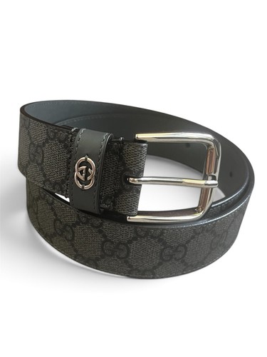 Gucci belt with interlocking - gucci, g