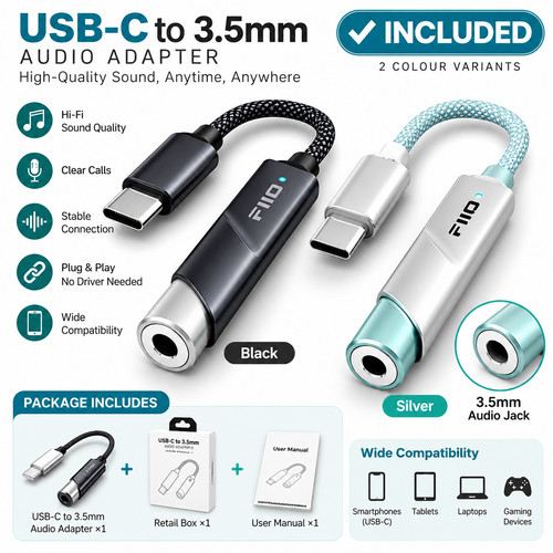 Fiio jade audio ka11 usb - audio, usb-c