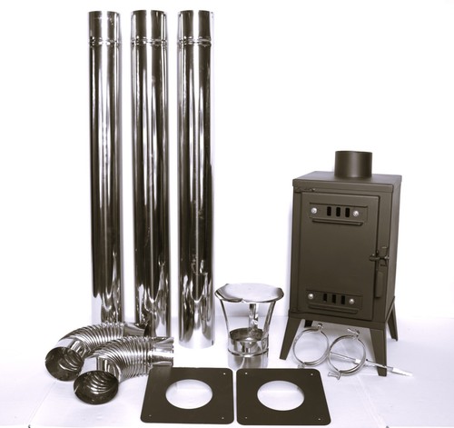 Small log burner wood - log,