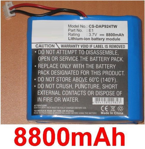 Battery 8800mah for - 8800mah, one