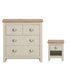 Lisbon 2 Piece Bedroom Set: 1