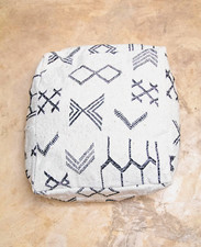 Moroccan Kilim Pouf Floor Pouf