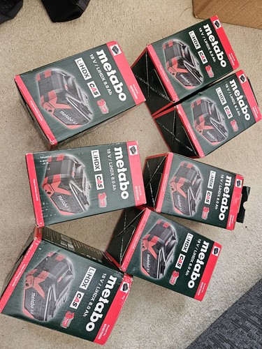Metabo 18v lihdx ah - 8.0,