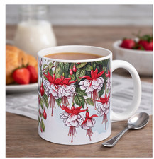 Fuchsia Swingtime Ceramic Mug