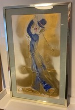 Anna Florian, Clown painting