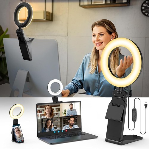 Desk ring light with - ring,