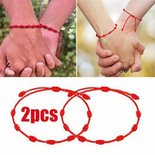 Pair Kabbalah Amulet 7 Knot