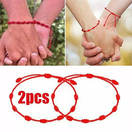 Pair kabbalah amulet knot - pair, 7