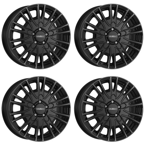 Dezent black wheels - black,