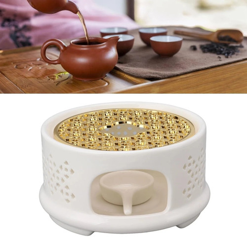 Ceramic teapot warmer with - warmer,