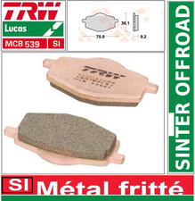 2 Front Brake Pads Sintered