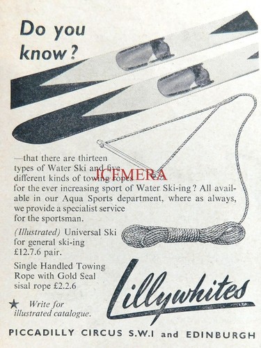 Lillywhites water skis - 'lillywhites', &
